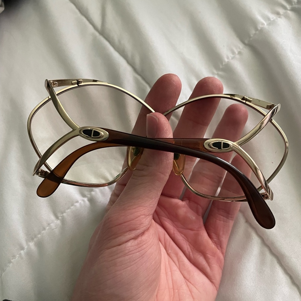 Vintage 1970s Christian Dior 2056 Translucent Eyeglasses - Picture 2 of 4